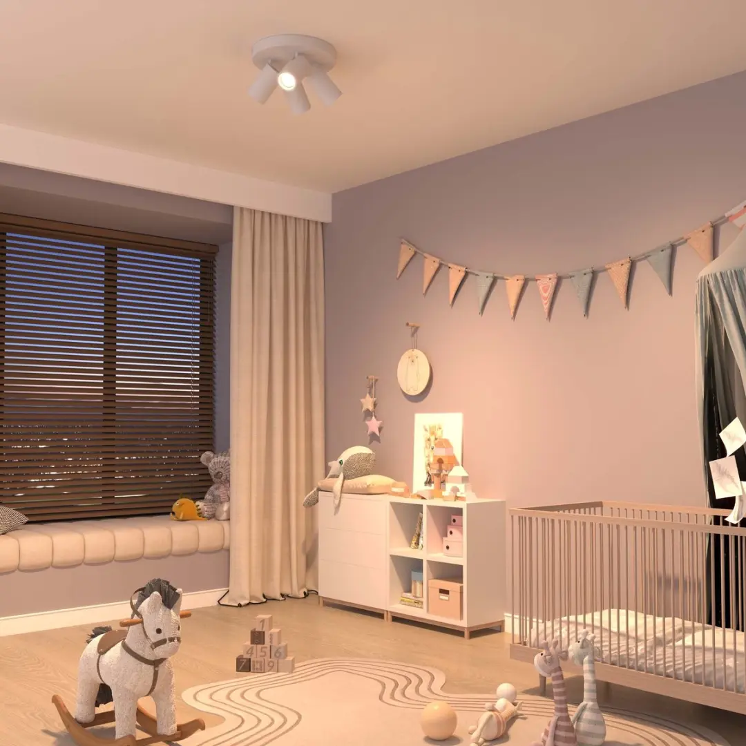 Ledvion LED Plafondspot 4-lichts GU10 Wit