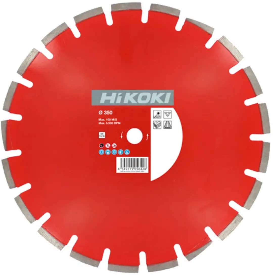 Hikoki Diamant Zaagblad 350x20x10mm Type Asfalt