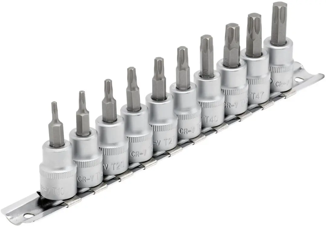 Draper 3/8" Doppenrail Torx
