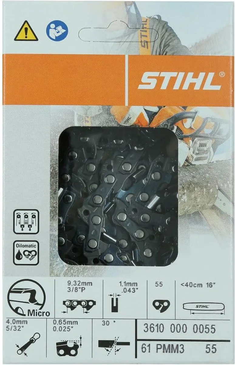 Stihl Picco Micro Mini 3 Zaagketting 40cm 3/8" P 1,1mm - afbeelding 6 van 6