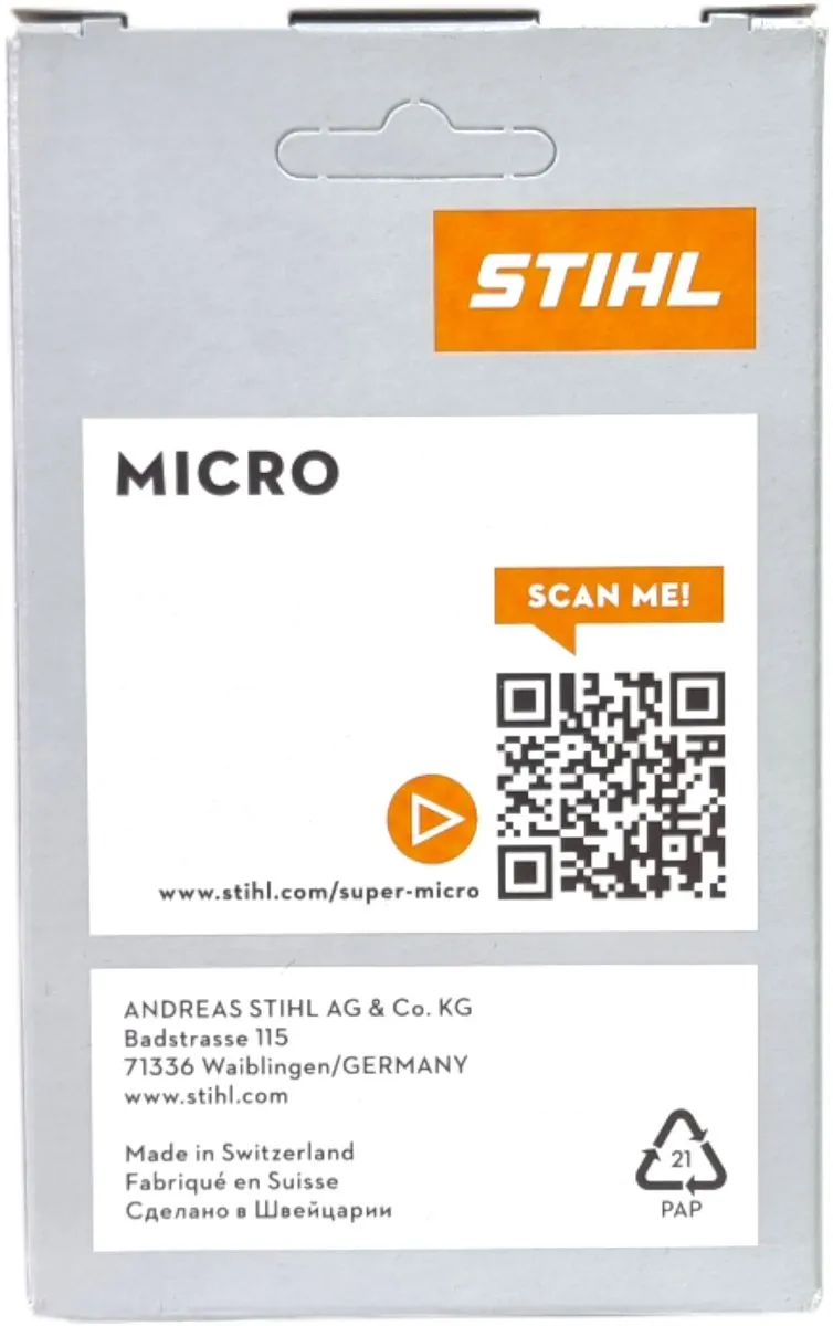 STIHL Picco Micro Mini 3 zaagketting 40 cm 3/8" P 1,1 mm 55 TG ( 36100000055 )