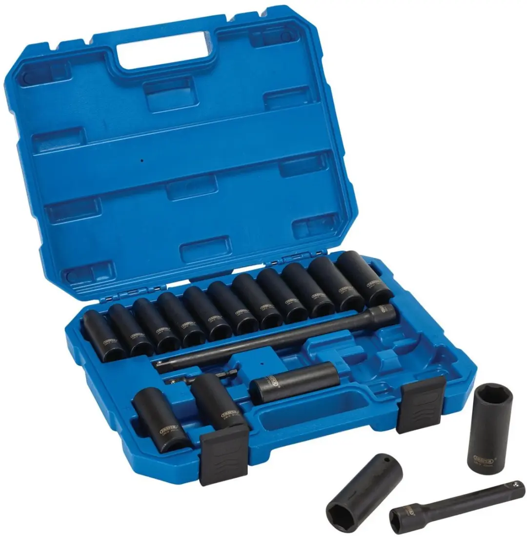 Draper 1/2" Krachtdoppenset 19-delig - 04577