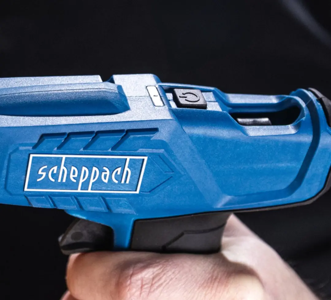 Scheppach Accu Lijmpistool C-HGG170-X 20V - Blauw - afbeelding 6 van 6