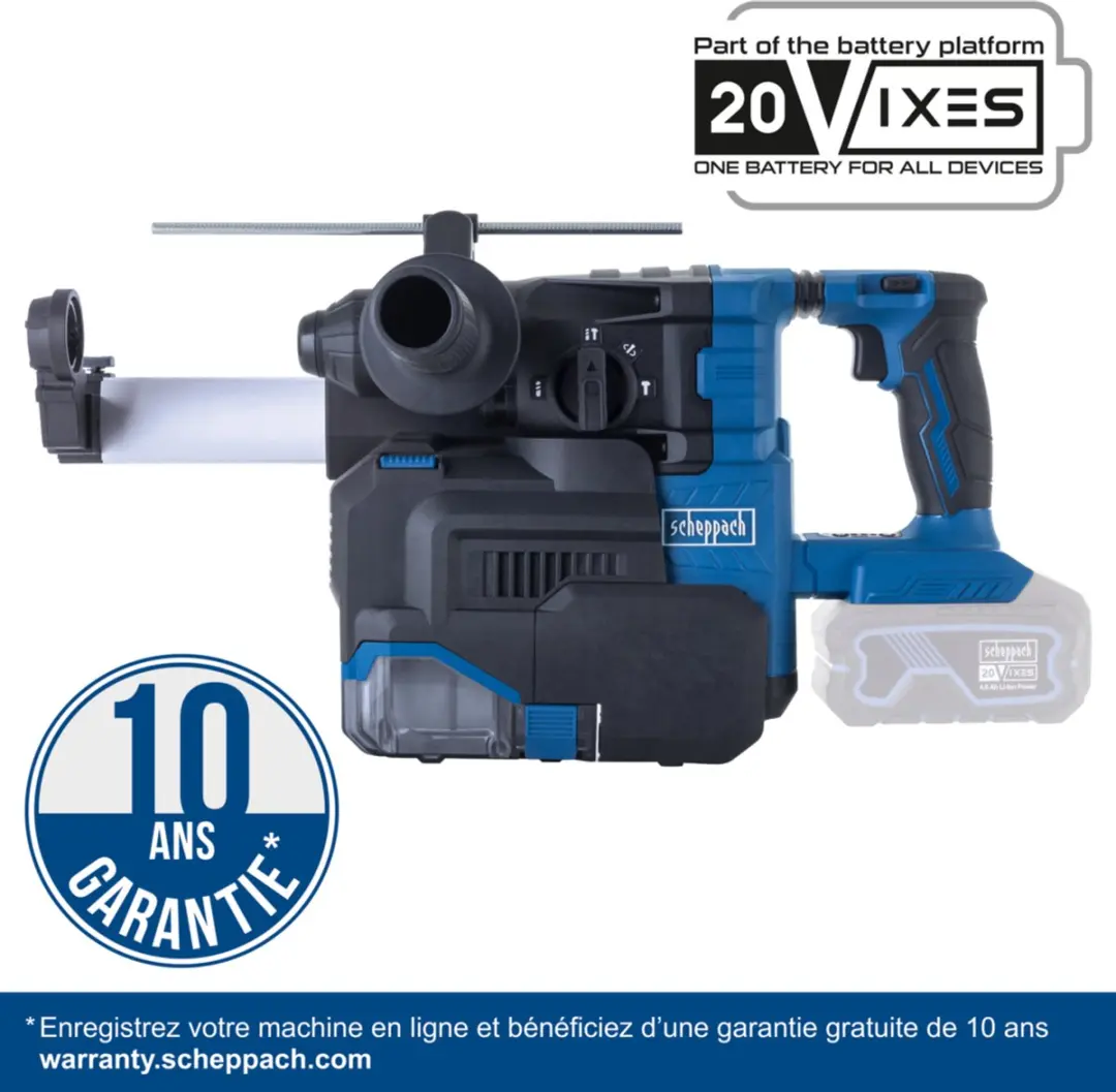 Scheppach BC-DH300DFS-X Accu Klopboormachine 20V - 2.8J