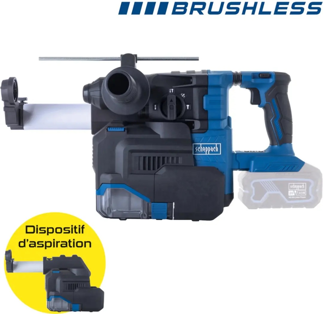 Scheppach BC-DH300DFS-X Accu Klopboormachine 20V - 2.8J