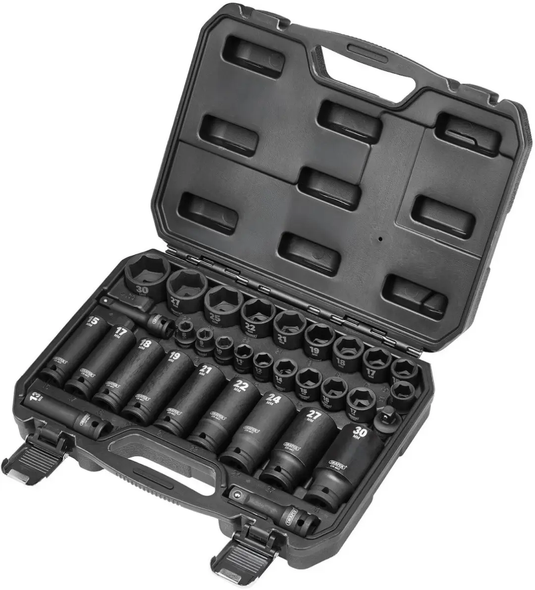 Draper Krachtdoppenset 3/8" + 1/2" 32-delig - afbeelding 6 van 6