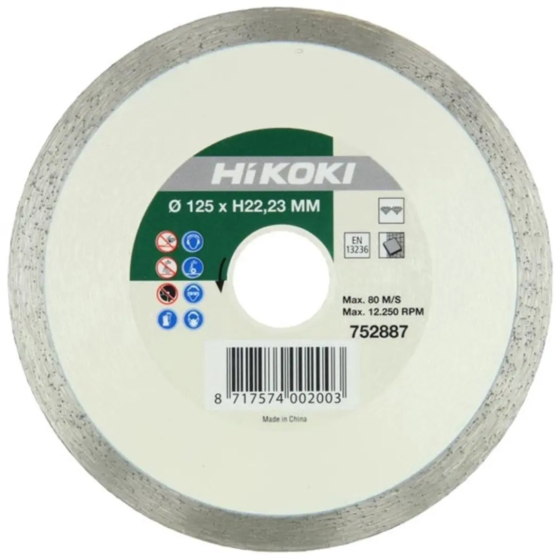 Hikoki Diamant Zaagblad 110x22,2x4mm Type Tegels