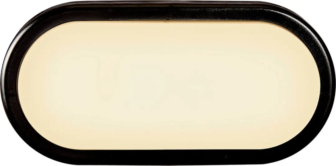 Nordlux Cuba Ovaal Wandlamp LED IP54 - Zwart