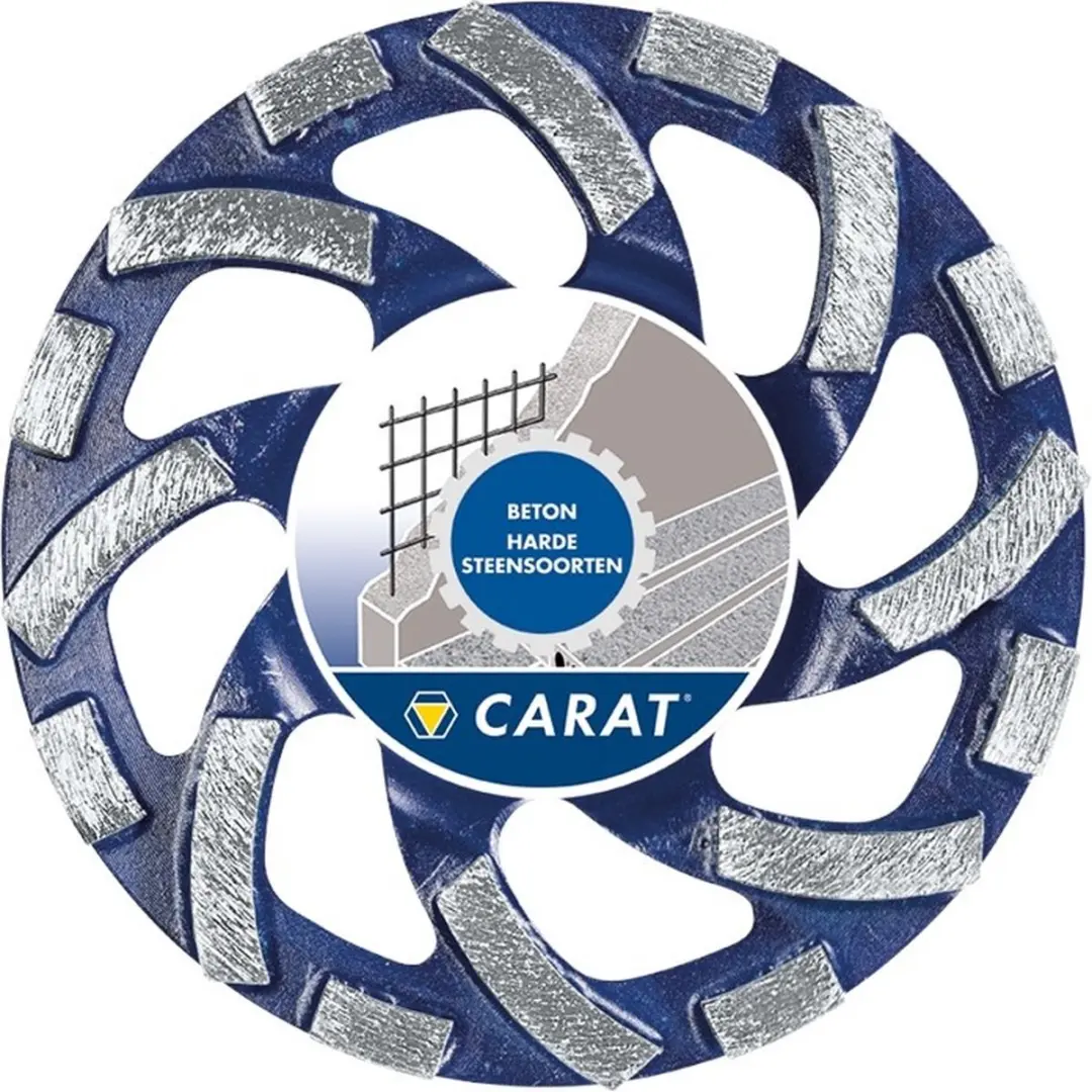 Carat Slijpkop Dustec CUBC180C0 Ø180x22,23mm Beton