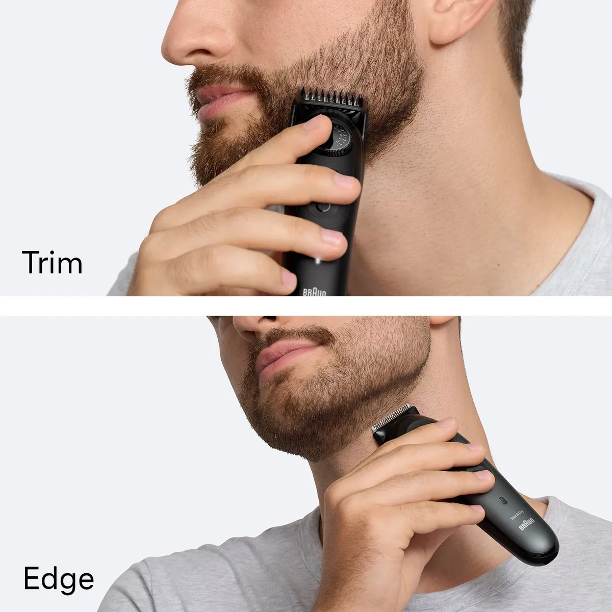 Braun BeardTrimmer 5 BT5500 Baardtrimmer - 20 Lengtegradaties - Zwart