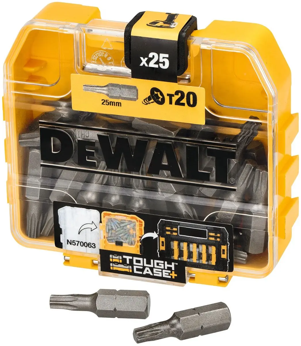DeWalt DP42-QZ T20 Schroefbitset 25-delig - 25mm - afbeelding 2 van 2