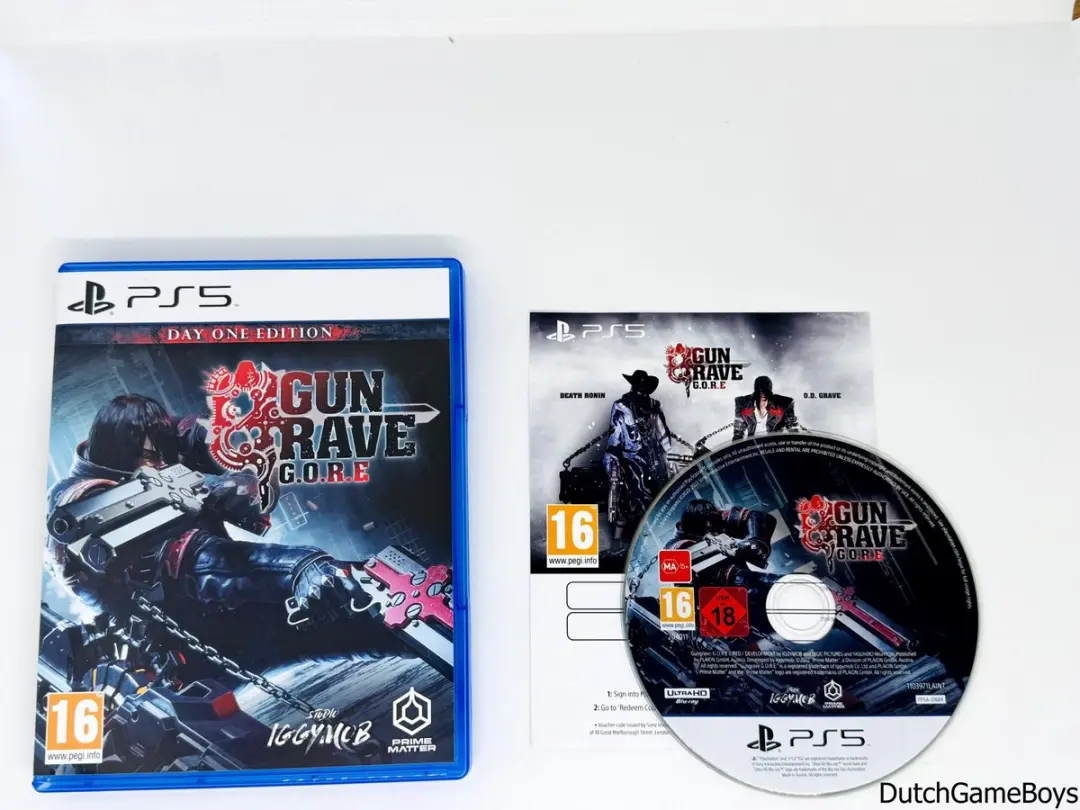 Sony PlayStation 5 Gungrave G.O.R.E Day One Edition