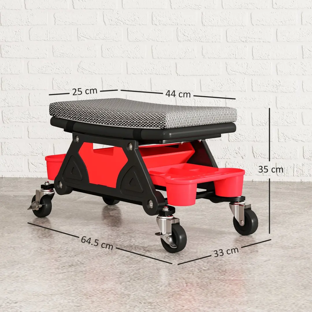 Homcom Mechanische Rolstoel C20-085V00BK - Zwart