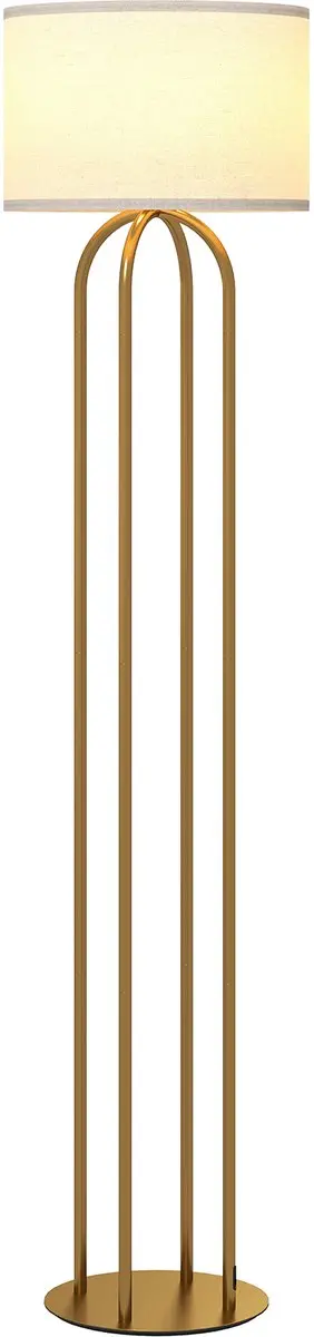 Homcom Staande Lamp Metaal 161cm
