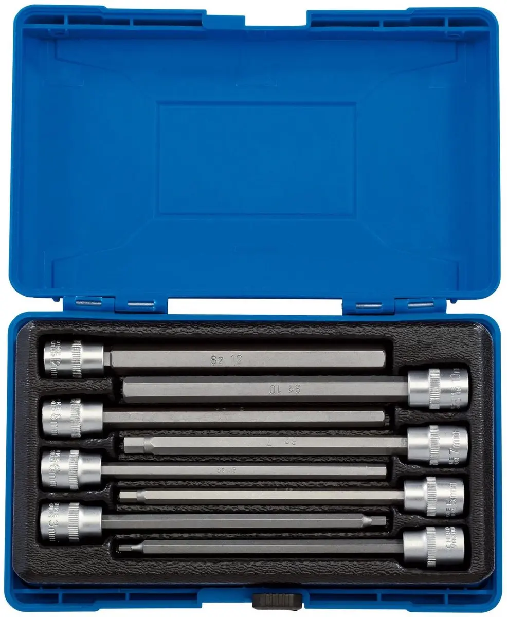 Draper 3/8" Inbusdoppen 8-delig 16287