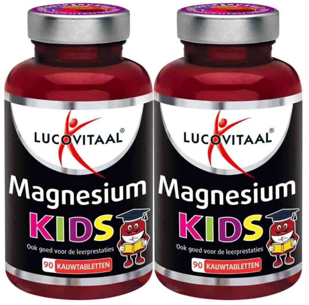 Lucovitaal Magnesium Kids Kauwtabletten - 180g