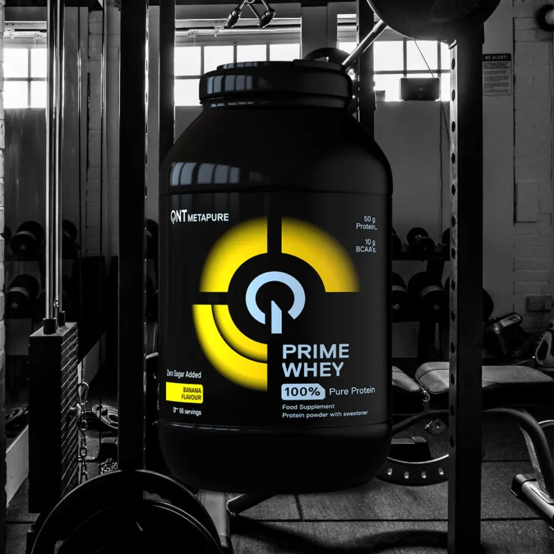 QNT Prime Whey Eiwitpoeder 2kg - Banana