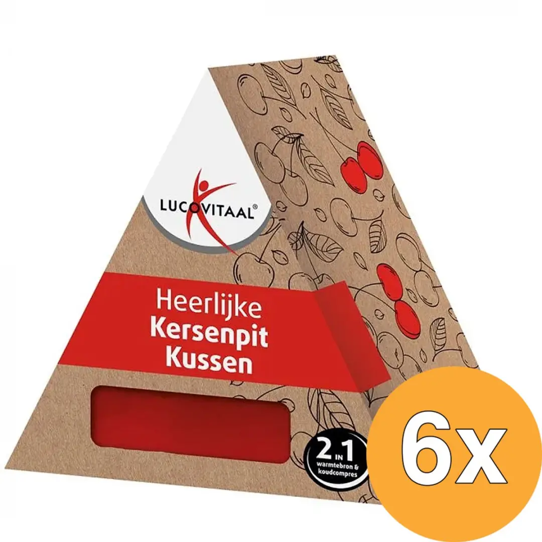 Lucovitaal Kersenpit Kussen Langwerpig