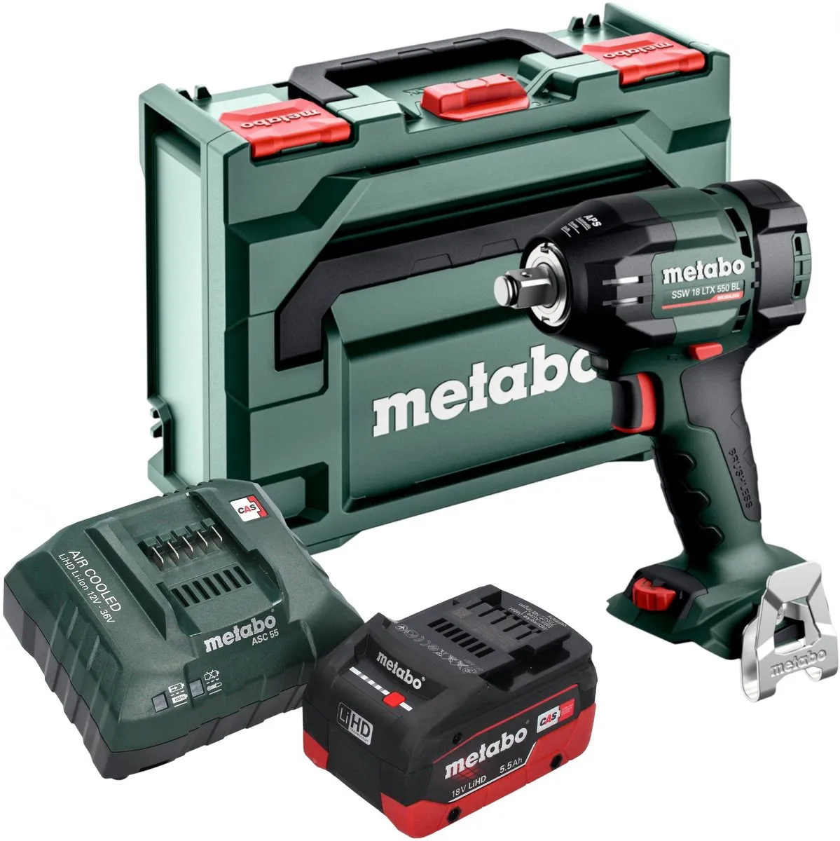 Metabo SSW 18 LTX 550 BL Slagmoersleutel 18V