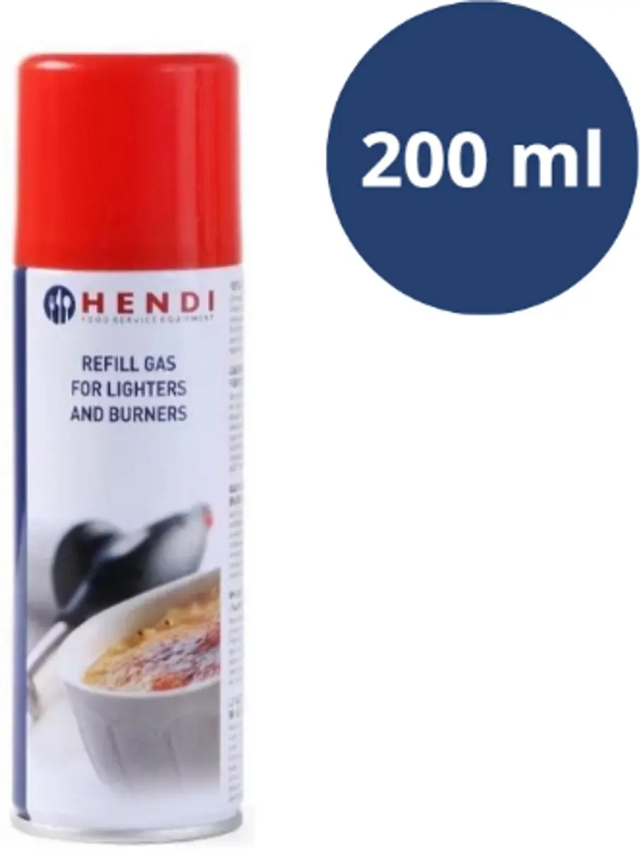 HENDI Koksbrander 198209 - Navulbaar 200ml - 2 Stuks