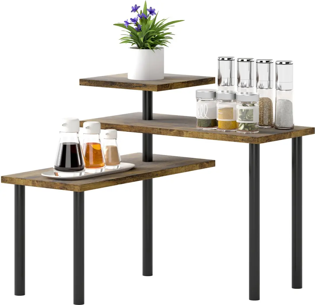 Homcom Keukenopbergrek Spaanplaat 40x18x36,5cm