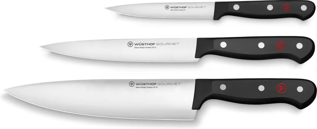 Wusthof Messenset Gourmet 3-delig