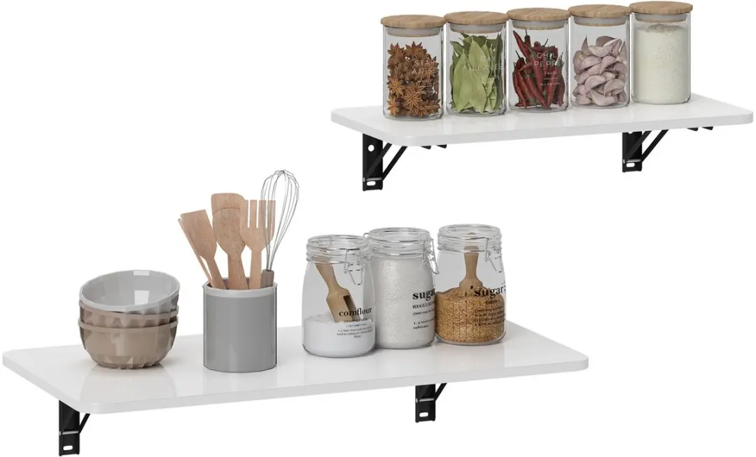 Homcom Keukenpotrek MDF 80x40x16,5cm