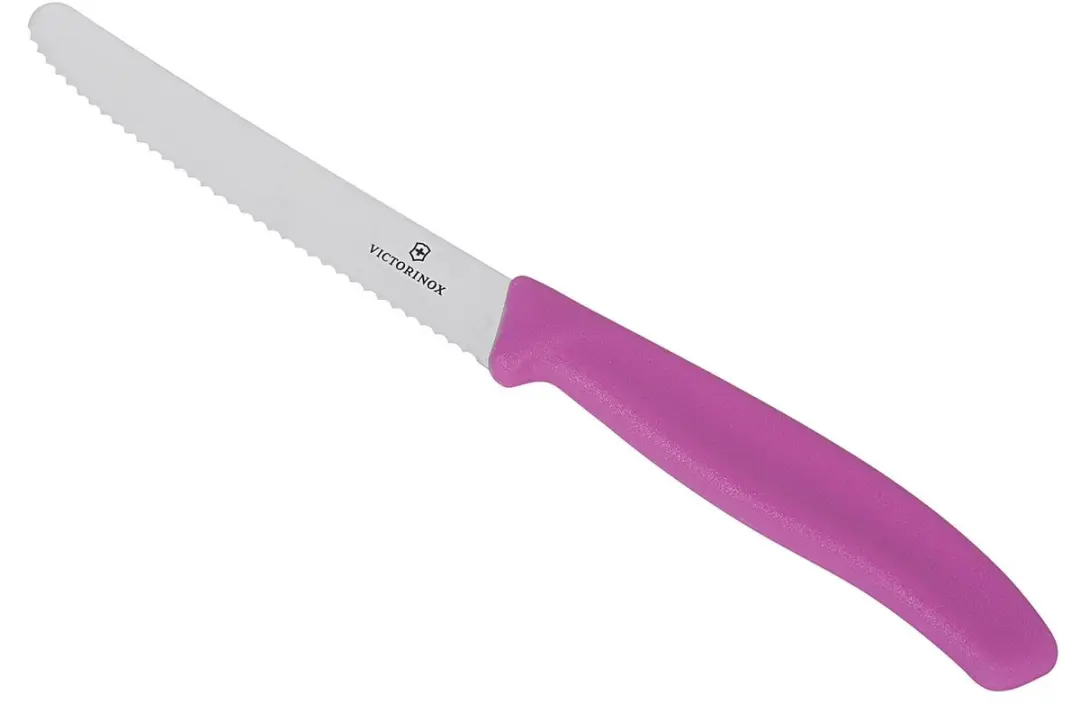 Victorinox Tomaten-/Kaasmes 10cm - Roze
