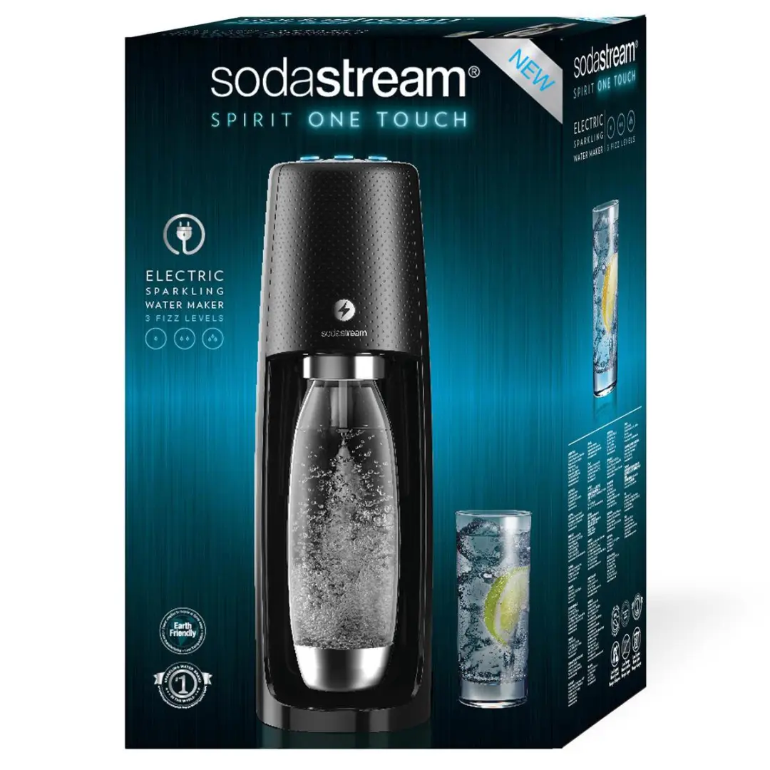 SodaStream Spirit One Touch 1011811310 Elektrisch Bruiswatertoestel - Zwart