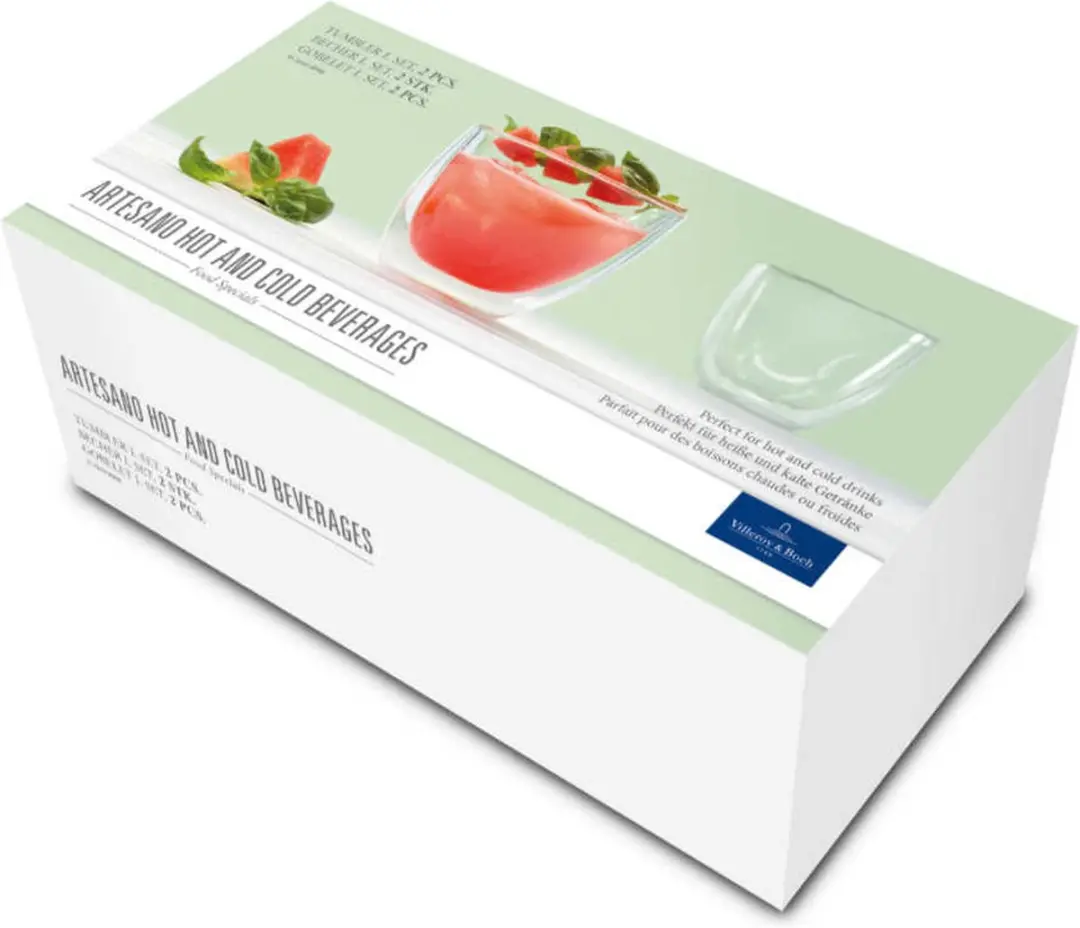 Villeroy & Boch Artesano Dubbelwandige Glazen 420ml - 2 Stuks