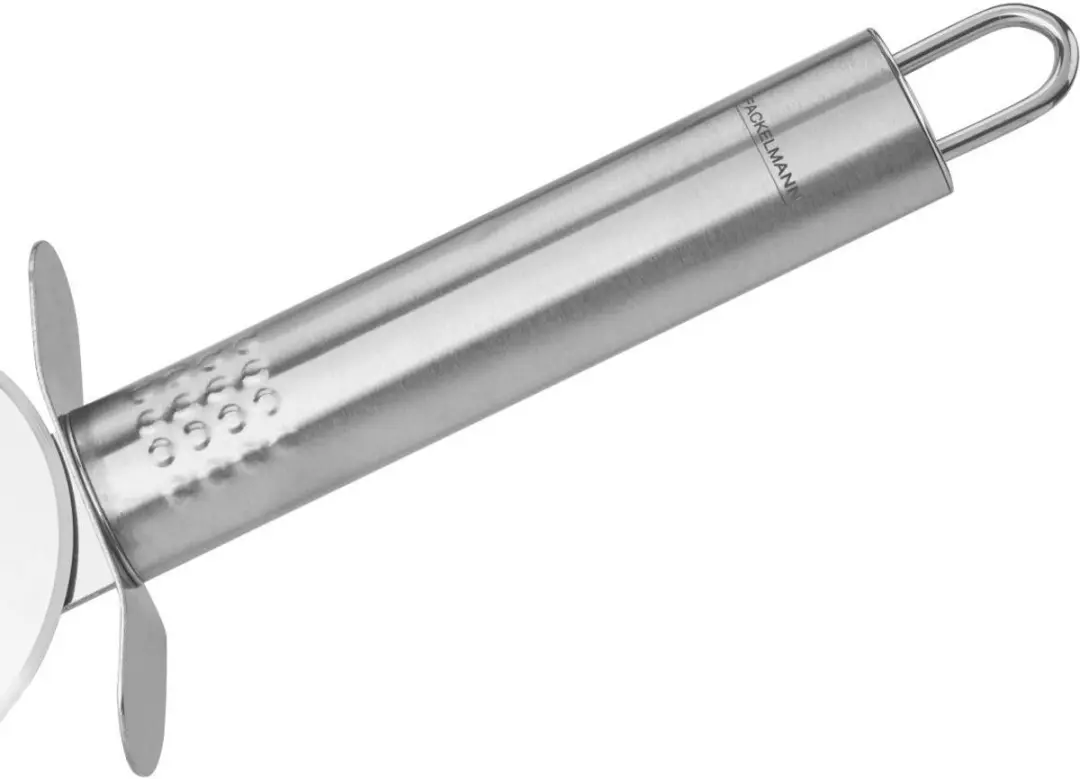 Fackelmann Pizzaroller 18,5cm - Grijs - afbeelding 6 van 6