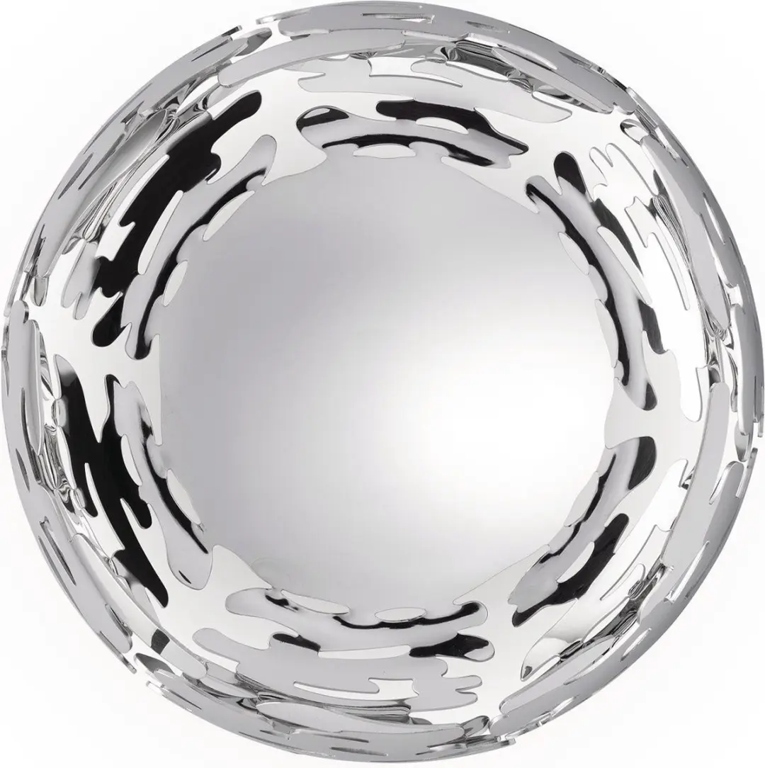 Alessi Boucquillon & Maaoui Barknest Fruitschaal 21cm - Hoogglans chroom