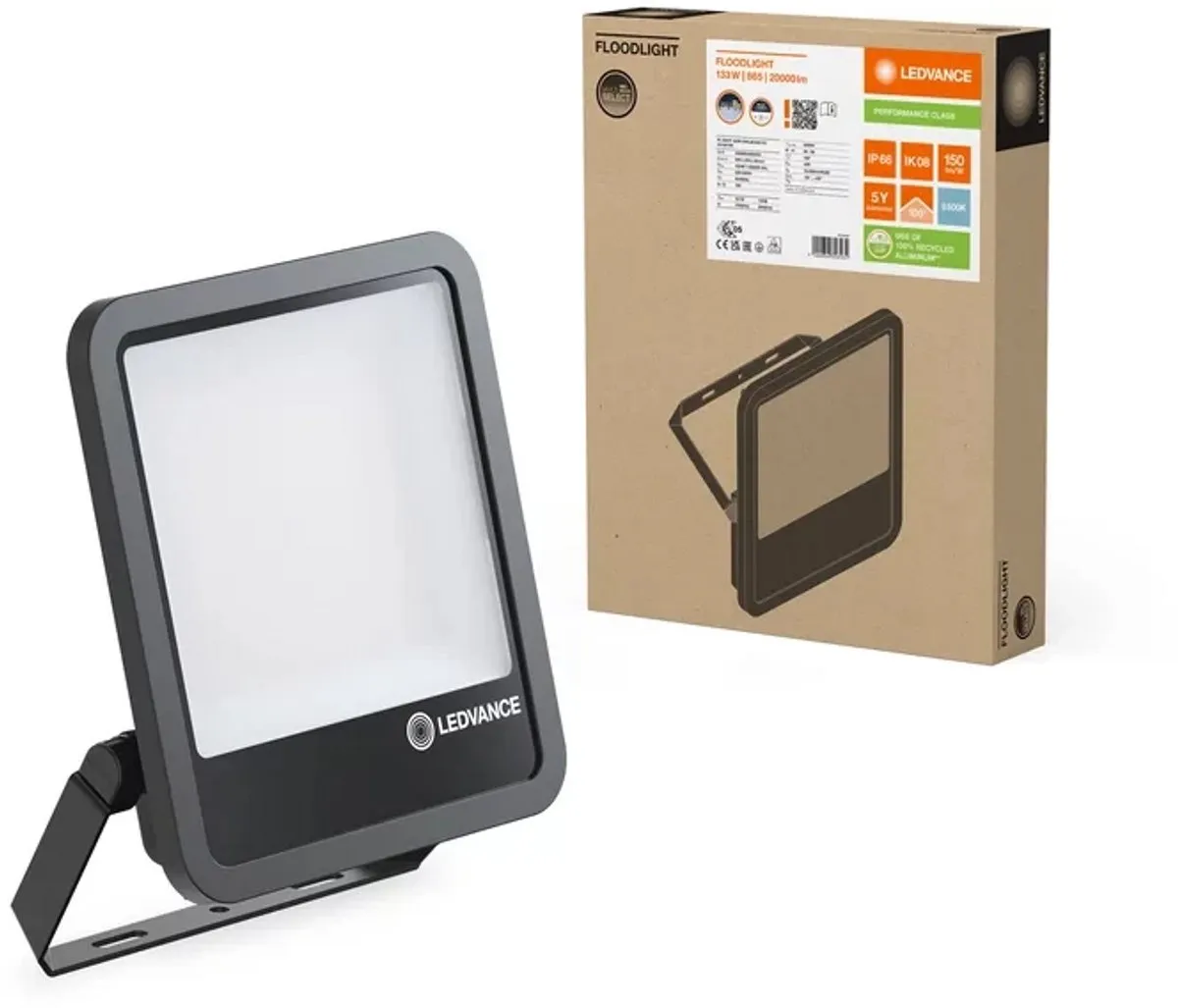 LEDVANCE LED Floodlight 133W 20.000lm - Wit - IP65