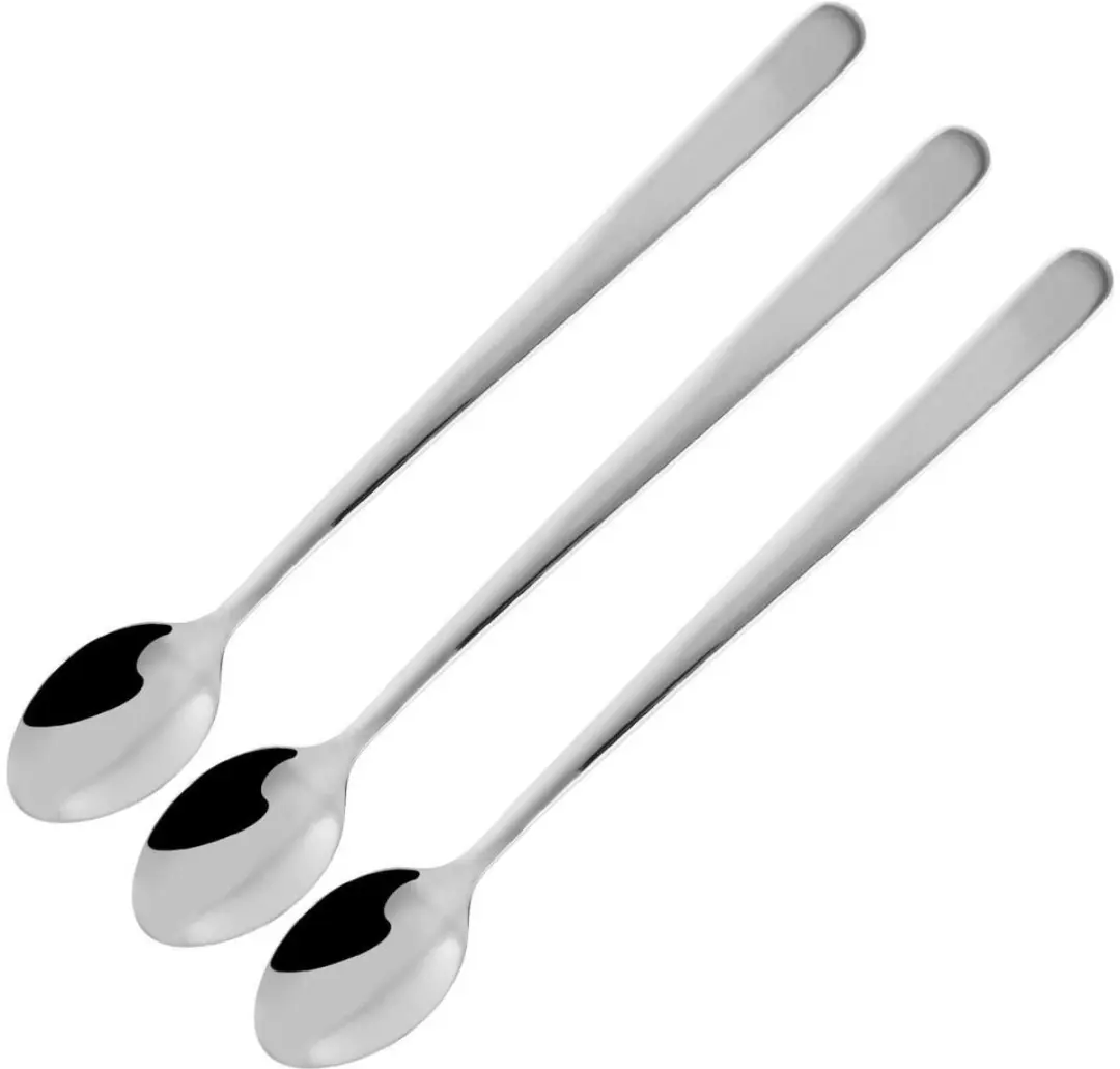 Fackelmann 41421 Theelepels Set - 3 Stuks 20cm Grijs