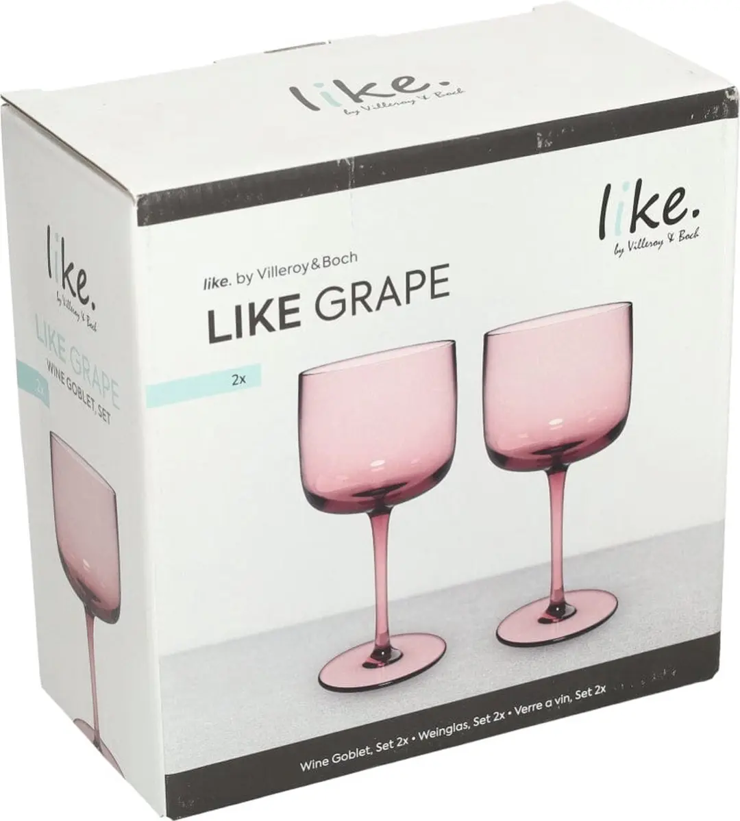 Villeroy & Boch Like Grape Wijnglazen 2 Stuks - Paars