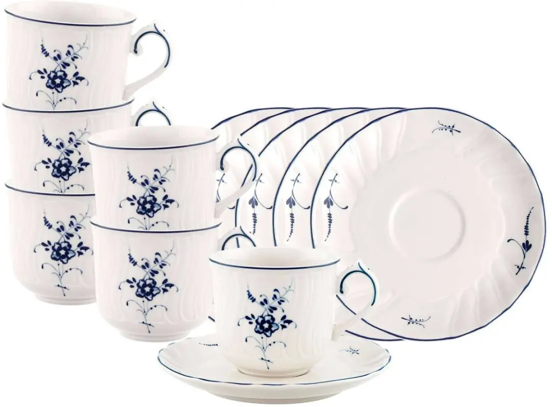 Villeroy & Boch Vieux Luxembourg Espressotassen Set