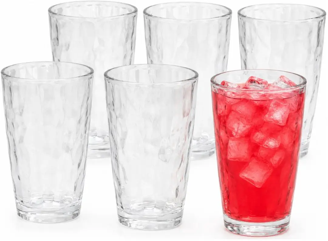 Bormioli Rocco Drinkglazen Diamonds 24 Stuks - 470ml