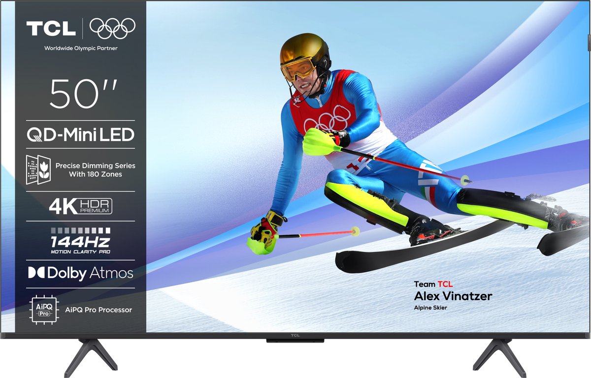 TCL 50Q6C - 50 inch - 4K QD-MiniLED - 2025