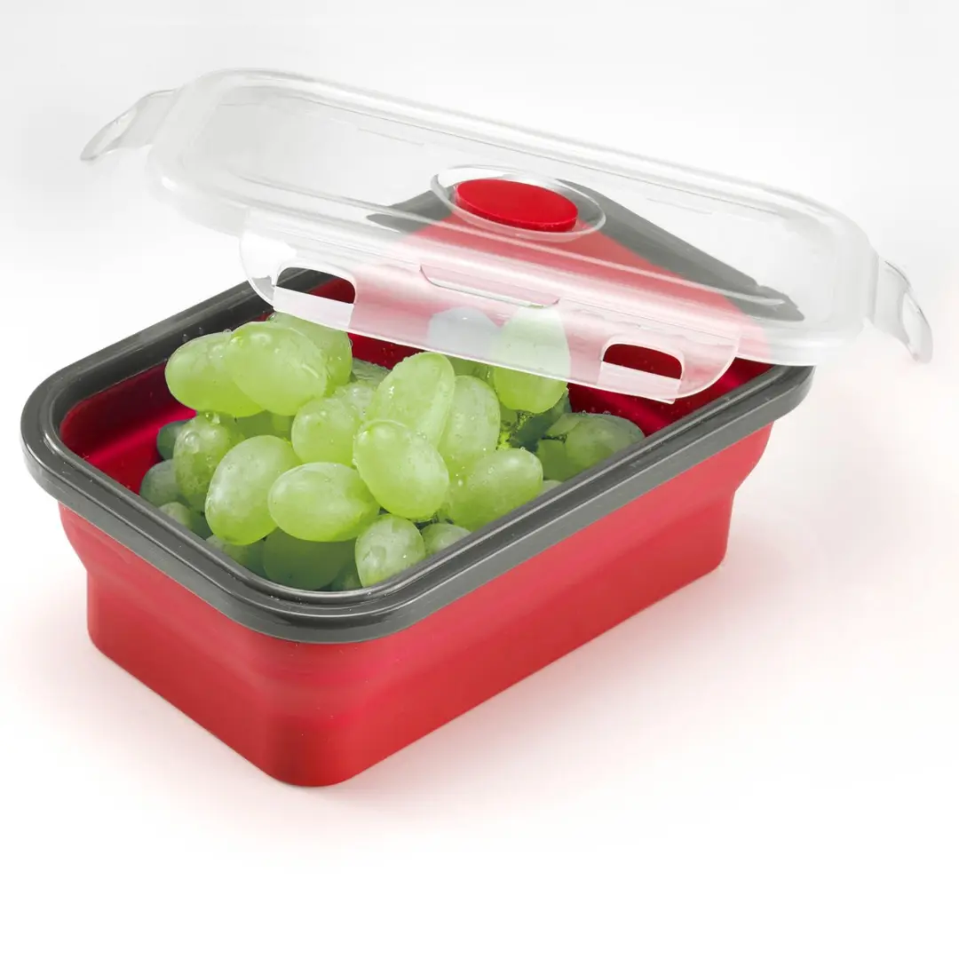Westmark Opvouwbare Vershoudbox 1.35L - 2-delig - Rood