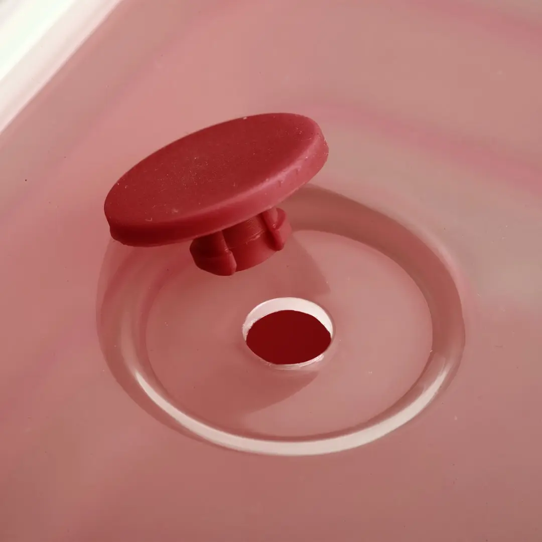 Westmark Opvouwbare Vershoudbox 1.35L - 2-delig - Rood