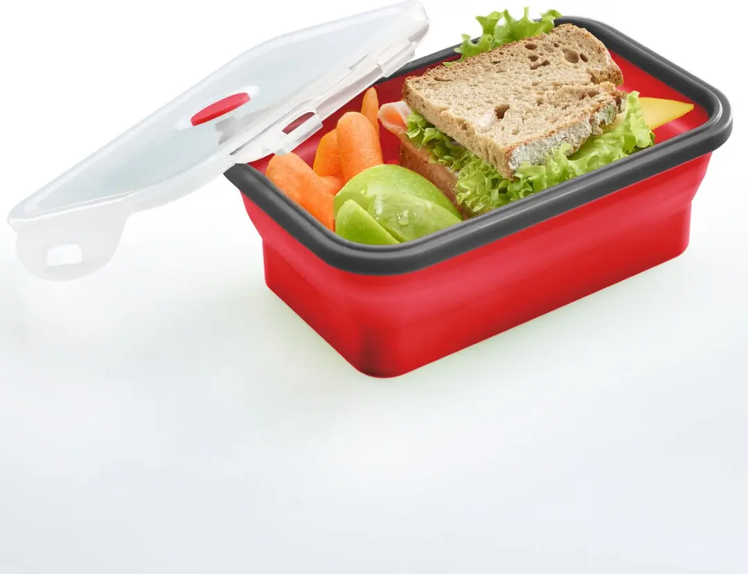 Westmark Opvouwbare Vershoudbox 1.35L - 2-delig - Rood