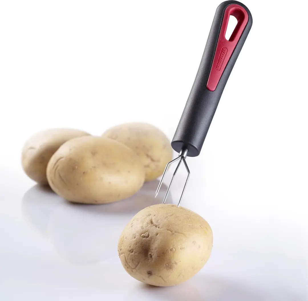 Westmark Gallant Aardappelvork 16,3cm - Zwart/Rood