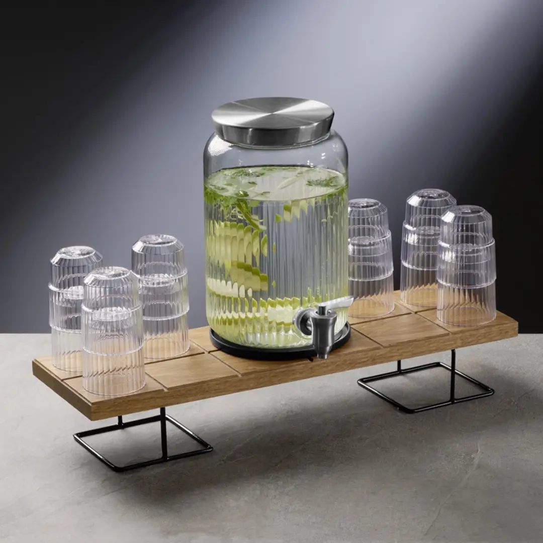 APS Onderzetter Drankdispenser 16cm - Zwart