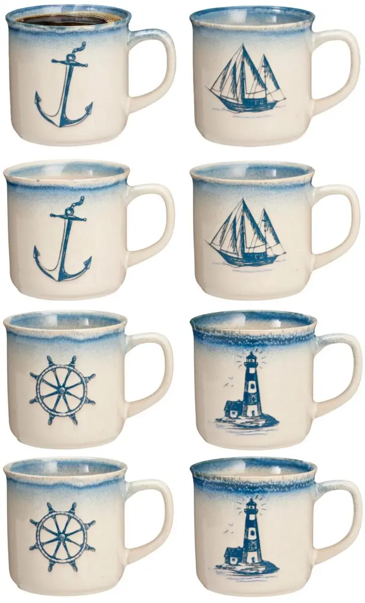 Bellatio Design Koffie/Thee Mok Nautic