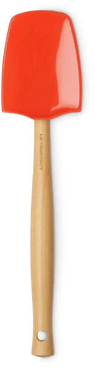 Le Creuset Silicone Premium Spatel Oranjerood