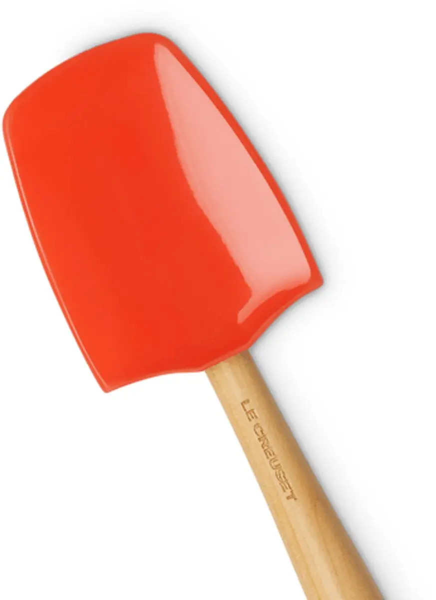 Le Creuset Silicone Premium Spatel Oranjerood - afbeelding 2 van 3