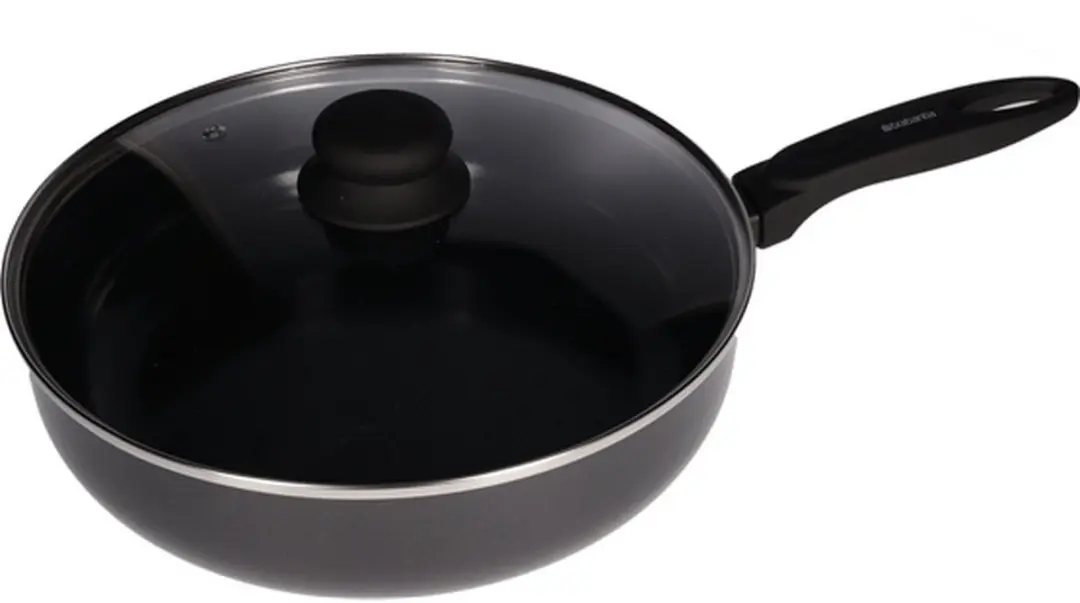 Brabantia Hapjespan Nova 28cm - Keramische antiaanbaklaag - Zwart