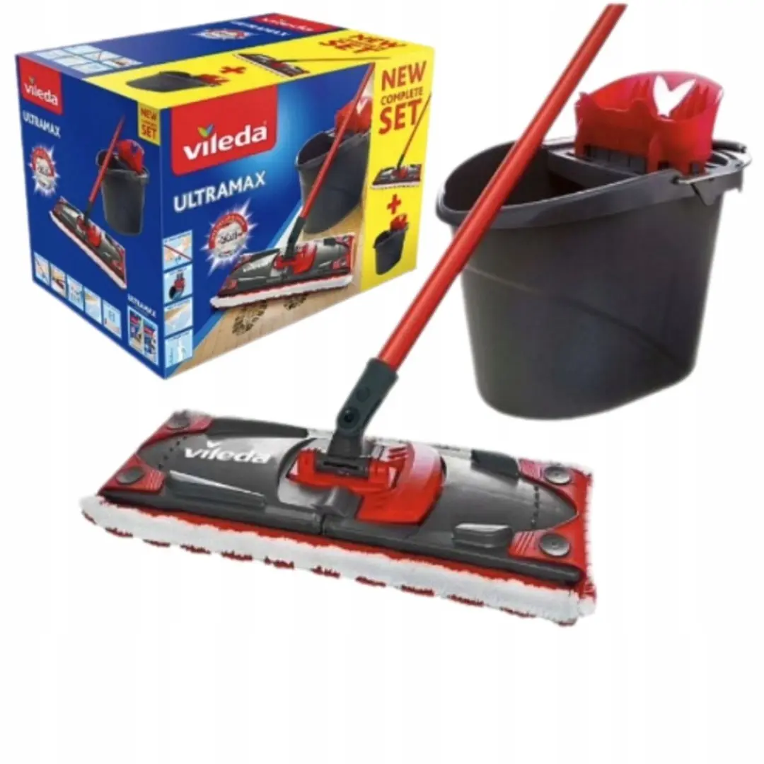 Vileda Ultramax Vloermopset - Zwart