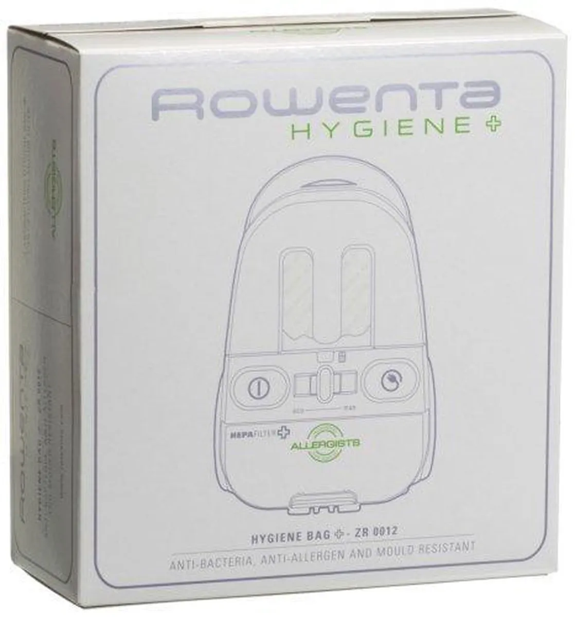 Rowenta ZR0012 Stofzuigerzakken - 4 Stuks