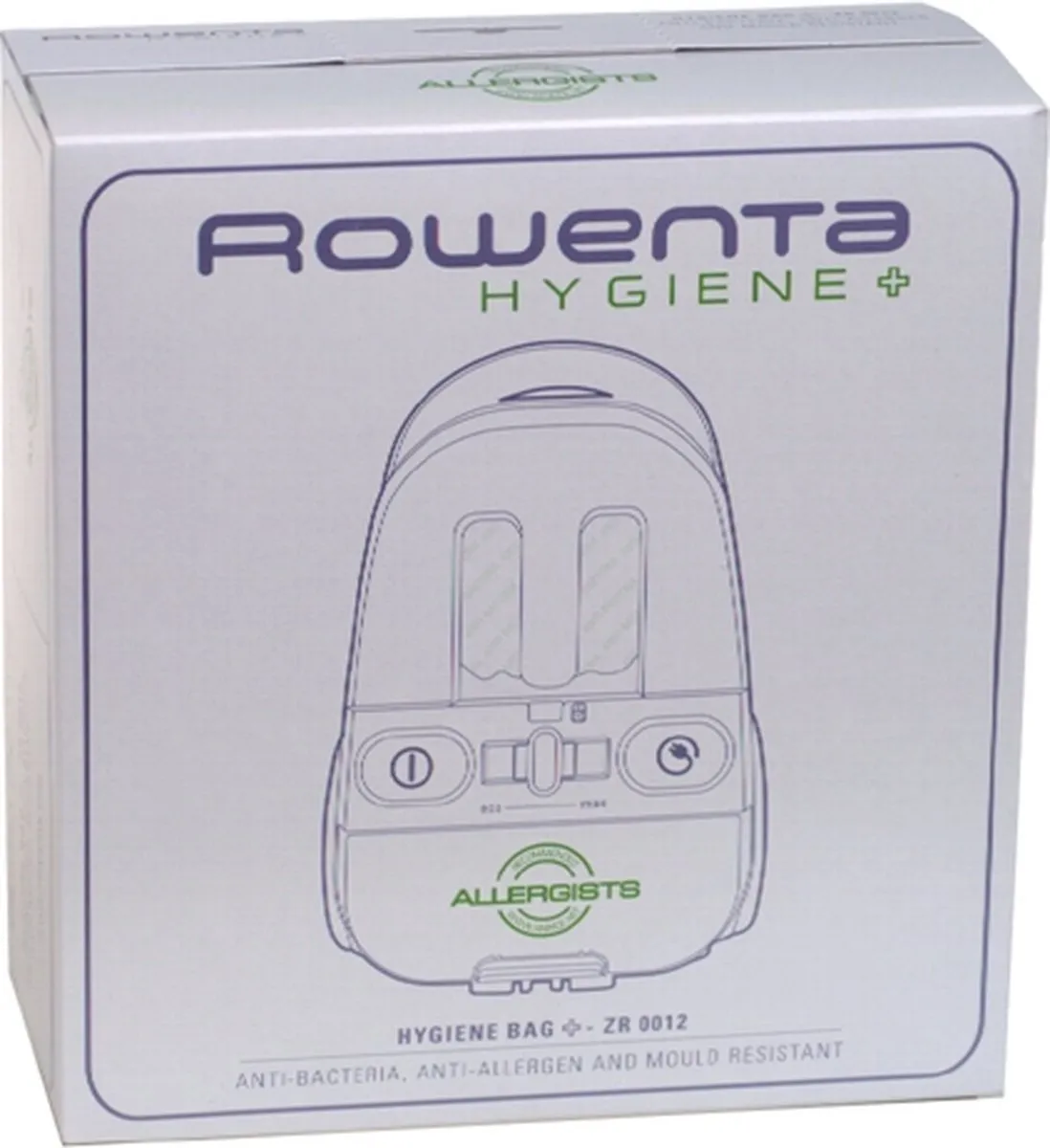 Rowenta ZR0012 Stofzuigerzakken - 4 Stuks